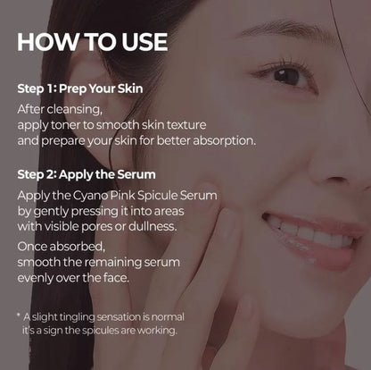 Dr. Melaxin Cemenrete Cyano Pink Spicule Serum – How To Use | SunSkincare
