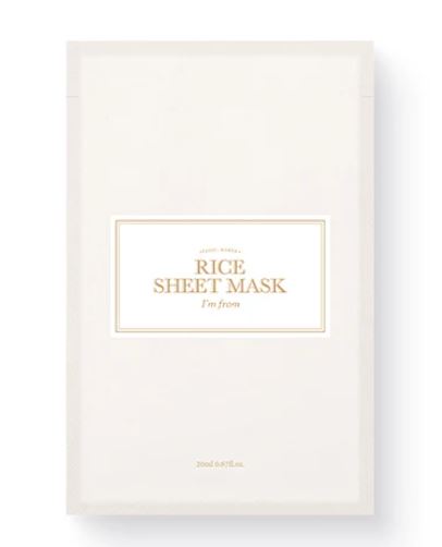 I'm From Rice Sheet Mask – Brightening & Antiaging | SunSkincare