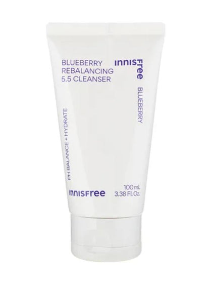 Innisfree Blueberry Rebalancing 5.5 Cleanser - Renewal | Innisfree Blueberry Cleanser for healthy skin | SunSkincare