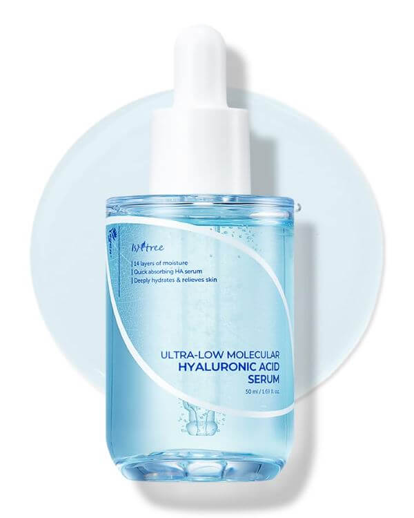 Isntree Low Molecular Hyaluronic Acid Serum - Deep Hydration & Barrier Boost | SunSkincare