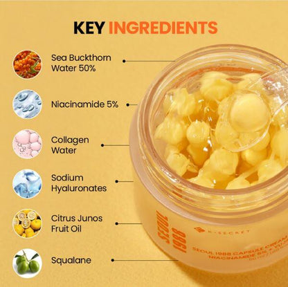 K-SECRET SEOUL 1988 Capsule Cream – Key Ingredients | SunSkincare