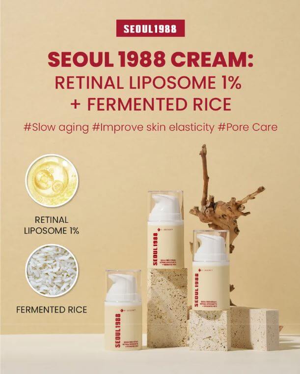 K-SECRET Retinal Cream – Slow Aging, Improve Elasticity, Pore Care | SunSkincare