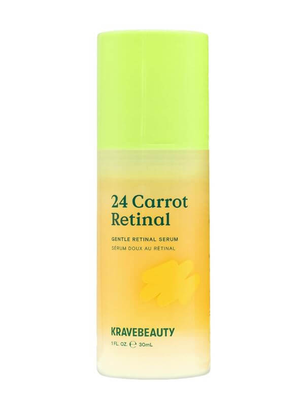 KRAVE BEAUTY 24 Carrot Retinal Serum – Improve Skin Tone, Texture, and Fine Lines | SunSkincare