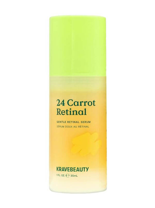 KRAVE BEAUTY 24 Carrot Retinal Serum – Improve Skin Tone, Texture, and Fine Lines | SunSkincare