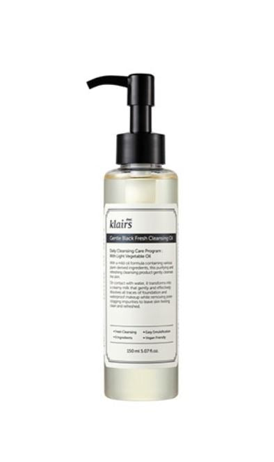 Klairs Cleansing Oil - Lightweight, Gentle, Effective – Leaving Fresh, Non-Oily Finish | SunSkincare