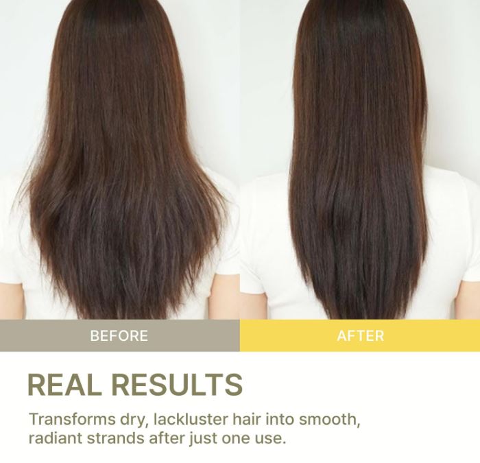 LADOR Perfumed Hair Oil - Before and After | SunSkincare