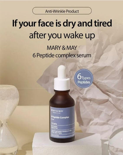 MARY & MAY 6 Peptide Complex Serum Canada – Anti-wrinkle Serum | SunSkincare