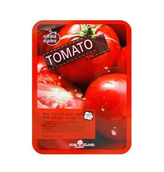 MAY ISLAND Tomato Real Essence Mask Pack | SunSkincare