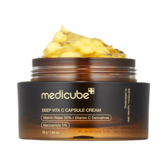 Medicube Deep Vita C Capsule Cream Canada - Brightening Vitamin C Cream for Radiant, Even-Toned Skin | SunSkincare