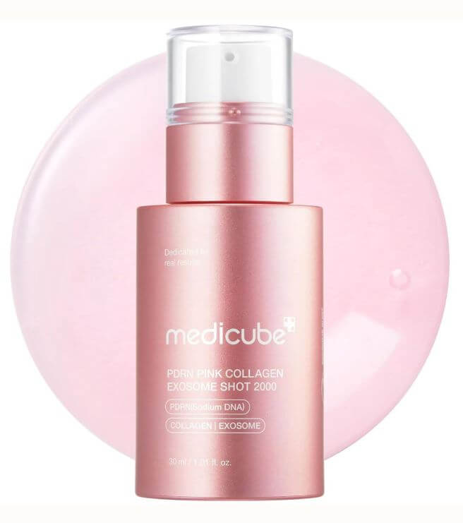 Medicube PDRN Pink Collagen Exosome Shot 2000 | Medicube Toronto, Canada | SunSkincare