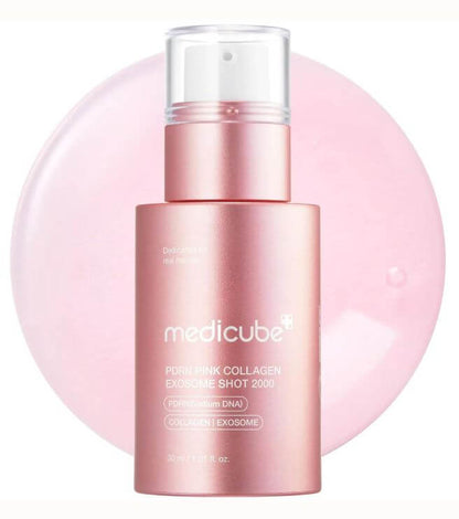 Medicube PDRN Pink Collagen Exosome Shot 2000 | Medicube Toronto, Canada | SunSkincare