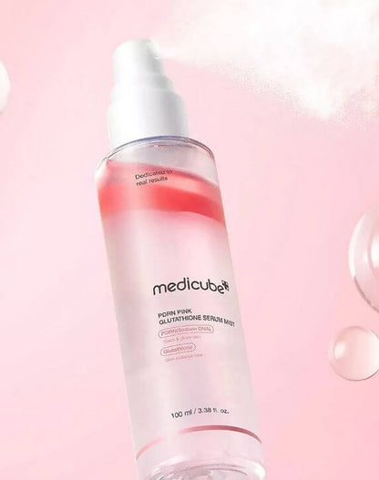 Medicube PDRN Pink Glutathione Serum Mist - Instant Glow | Medicube Canada | SunSkincare