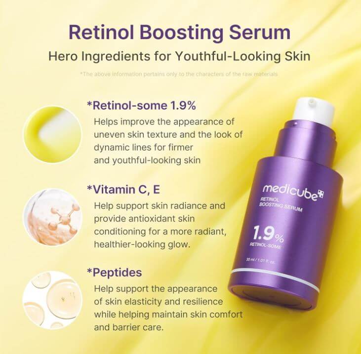 Medicube Retinol Boosting Serum Canada – Key Ingredients & Benefits | SunSkincare