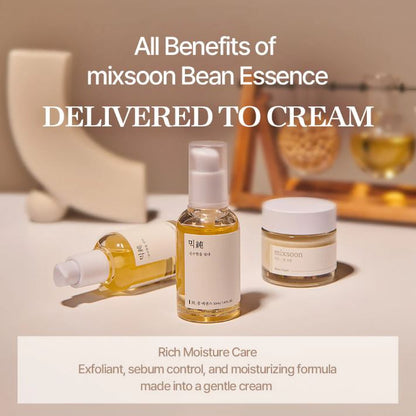 Mixsoon Bean Essence and Mixsoon Bean Cream Canada | SunSkincare