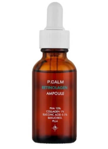 P.CALM RETINOLAGEN Ampoule – Improve Pores, Skin Texture & Firmness | SunSkincare