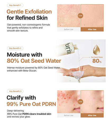 Purito Oat PDRN Gentle Refining Toner – Key Benefits | SunSkincare