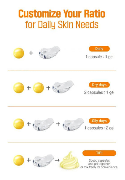 ROUND LAB Vita Niacinamide Glow Capsule Cream 50 ml