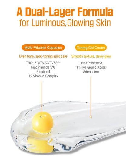 ROUND LAB Vita Niacinamide Glow Capsule Cream – Key Ingredients | SunSkincare