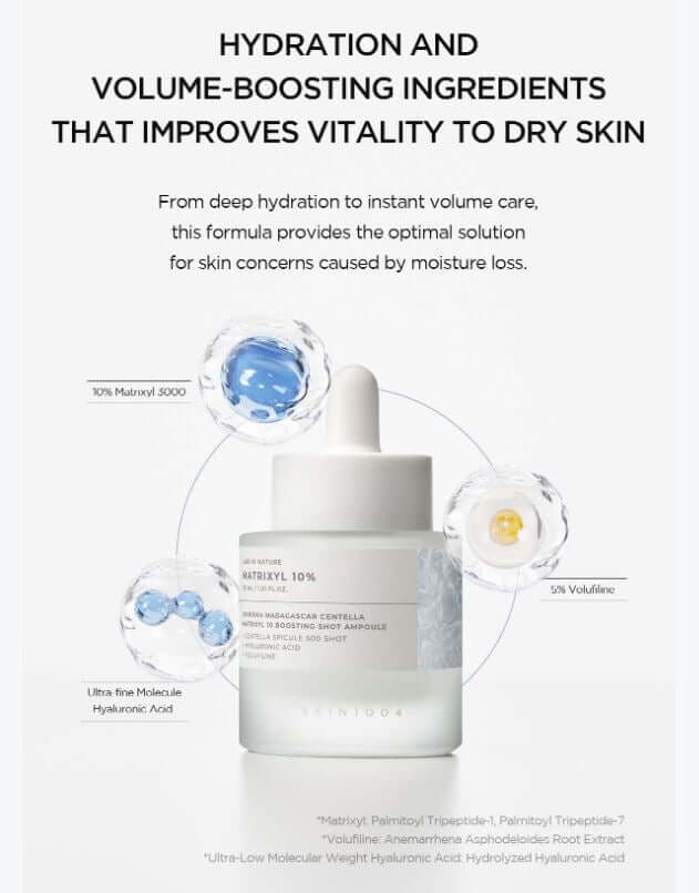 SKIN1004 Matrixyl Boosting Shot Ampoule - Deep Hydration & Firming Skin | SunSkincare