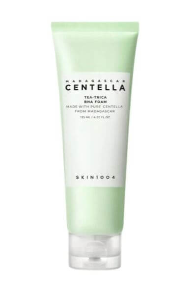 SKIN1004 Madagascar Centella Tea-Trica BHA Foam | BHA Foam for Sensitive, Acne-Prone Skin | SunSkincare