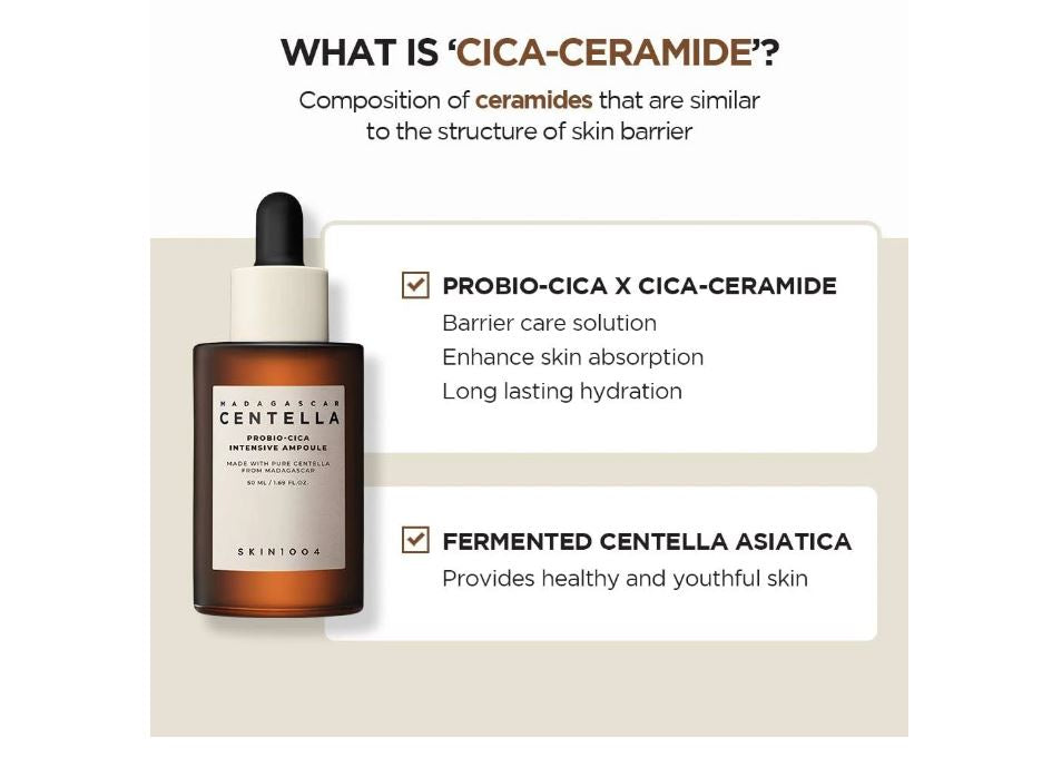 SKIN1004 Madagascar Centella Probio-Cica Intensive Ampoule - Cica Ceramide | SunSkincare