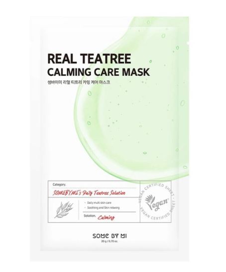 2X SOME BY MI Real Teatree Calming Care Mask