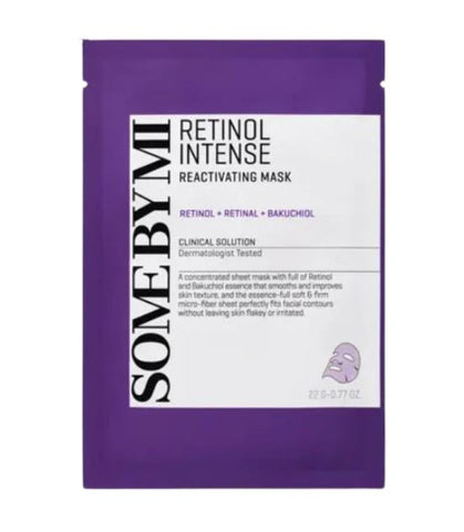 SOME BY MI Retinol Intense Reactivating Mask – Reduce Appearance of Fine Lines & Wrinkles | SunSkincare