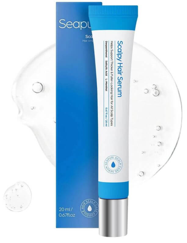 Seapuri Scalp Serum | Seapuri Scalpy Hair Serum for Thinning Hair & Healthy Roots | SunSkincare