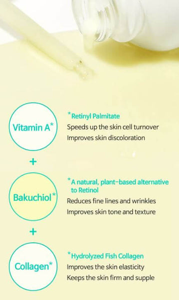 TIA'M Vita A Bakuchiol Youth Serum – Vitamin A + Bakuchiol + Collagen | TIAM Canada | SunSkincare