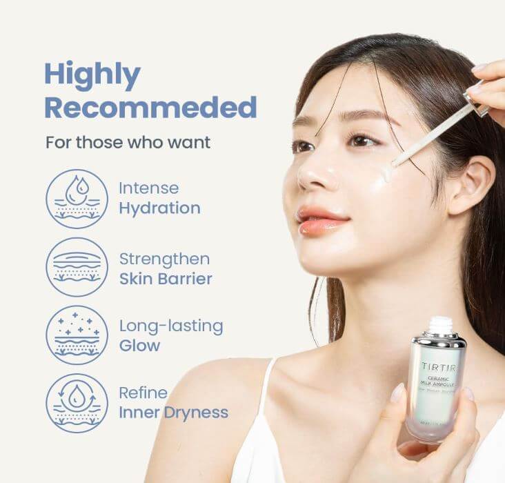 TIRTIR Ceramic Milk Ampoule Canada – Recommended For Who | SunSkincare