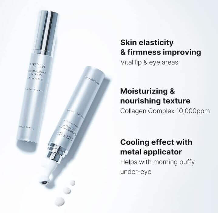 TIRTIR Collagen Lifting Eye Cream Canada – Skin Benefits | SunSkincare