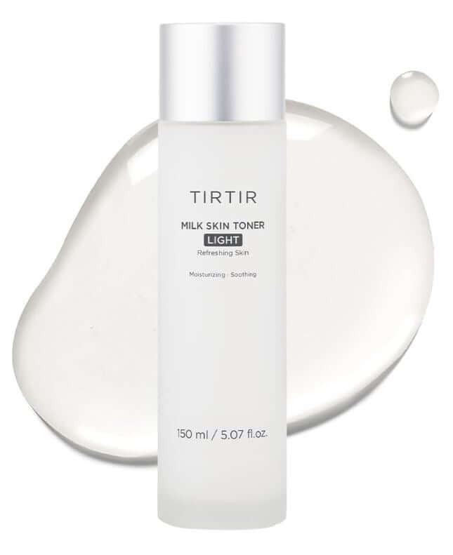 TIRTIR Milk Skin Toner Light – Milky Toner for Clear, Glowing Skin | SunSkincare