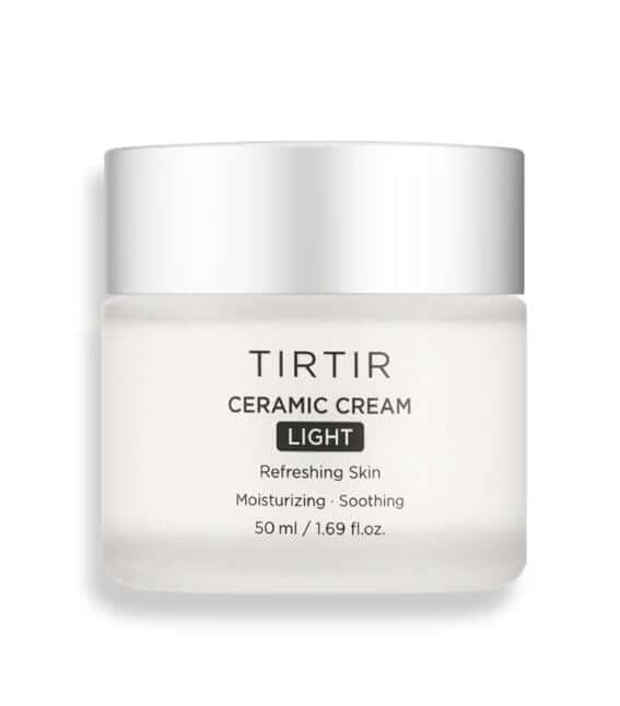 TIRTIR Ceramic Cream Light - Smooths Texture, Calms Irritation, Boosts Radiance | SunSkincare