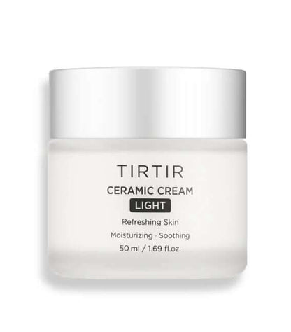 TIRTIR Ceramic Cream Light - Smooths Texture, Calms Irritation, Boosts Radiance | SunSkincare