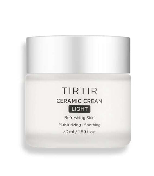TIRTIR Ceramic Cream Light - Smooths Texture, Calms Irritation, Boosts Radiance | SunSkincare