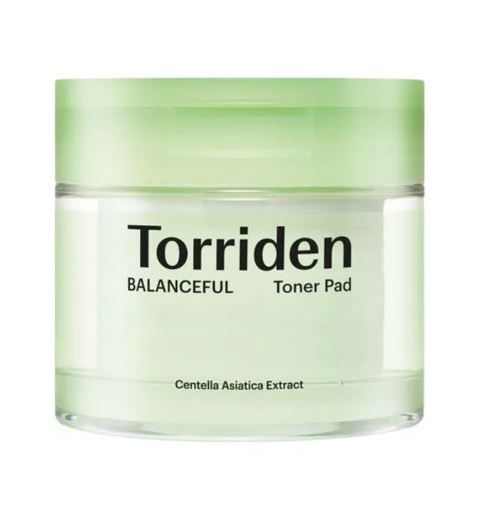 Torriden Balanceful Cica Toner Pad – Exfoliate, Soothe & Hydrate Sensitive Skin | SunSkincare