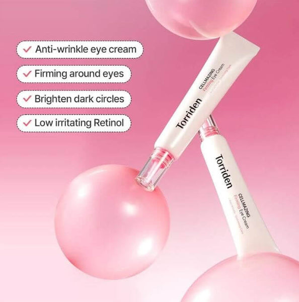 Torriden CELLMAZING Firming Eye Cream – Firm, Brighten & Plump | SunSkincare