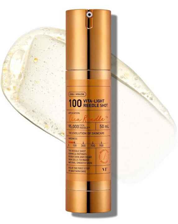 VT Vita-Light Reedle Shot 100 - Brightening Vitamin C Reedle Shot for Glow Skin | SunSkincare