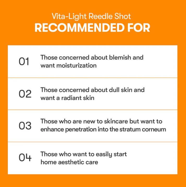 Who is VT Vita-Light Reedle Shot 100 for? | SunSkincare