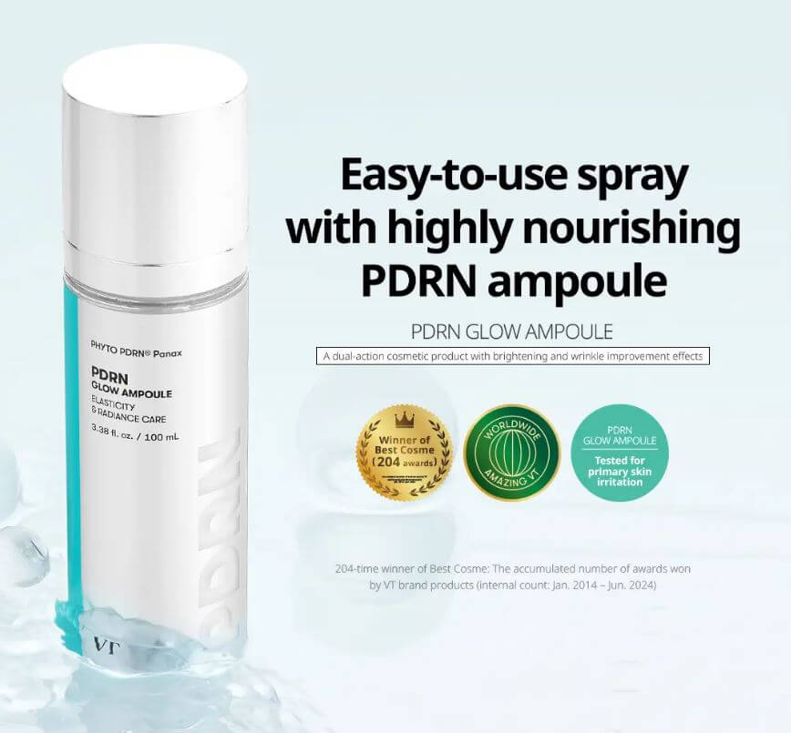 VT PDRN Glow Ampoule – VT Spray Ampoule Canada | SunSkincare