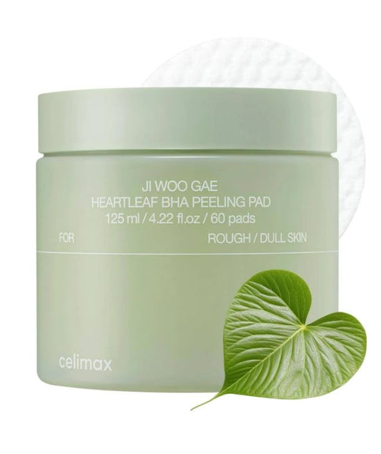 celimax Heartleaf BHA Peeling Pad-Gentle Daily Pads for Clear, Smooth Skin
 | SunSkincare