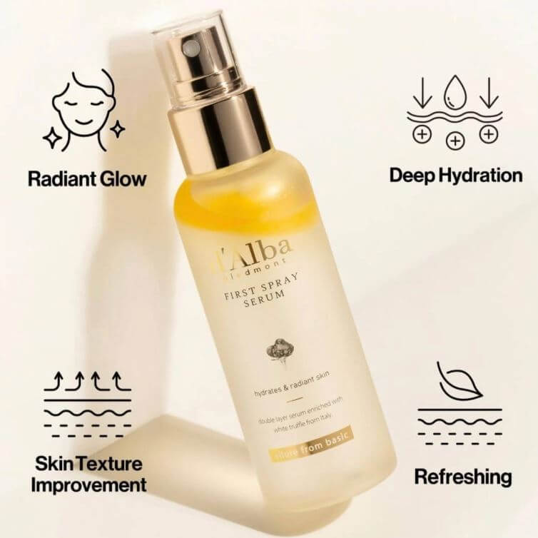 d'Alba First Spray Serum Benefits | d’Alba Canada | SunSkincare