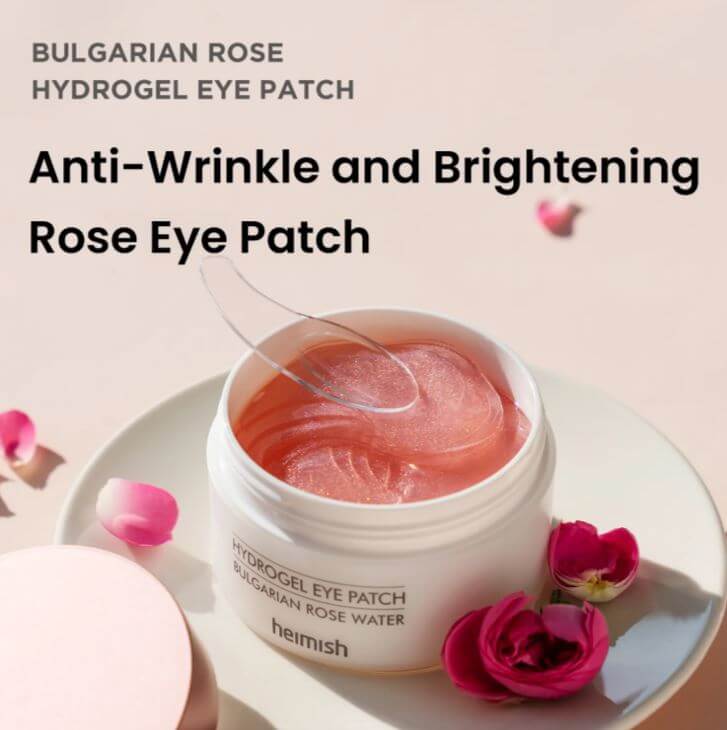 heimish Hydrogel Eye Patch Bulgarian Rose Water Canada – Wrinkle Eye Patch | SunSkincare