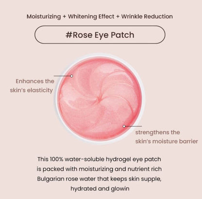 heimish Hydrogel Eye Patch Bulgarian Rose Water – Skin Benefits | SunSkincare