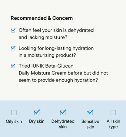 iUNIK Beta Glucan 3x Barrier Cream | iUNIK Canada – Who it is for | SunSkincare