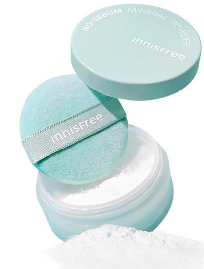 innisfree No Sebum Mineral Powder Canada – Loose Setting Powder Matte Finish | Innisfree Canada | SunSkincare