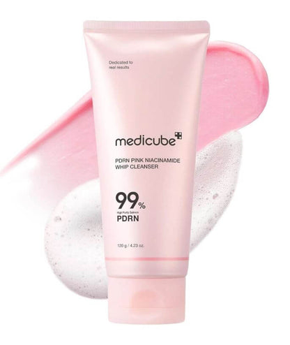 medicube PDRN Cleanser - Radiance-Boosting Whip Cleanser for Smooth, Clear Skin | SunSkincare