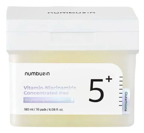 numbuzin No.5 Vitamin-Niacinamide Concentrated Pad Canada – Fade Dark Spots & Even Out Skin Tone | SunSkincare