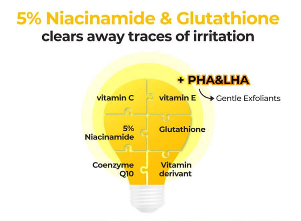 numbuzin No.5 Vitamin-Niacinamide Concentrated Pad - Target hyperpigmentation, uneven skin tone & dullness | SunSkincare