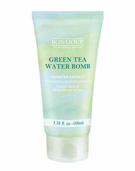 Bonajour Green Tea Water Bomb Cream - Soothes, revitalizes and boosts skin elasticity | SunSkincare